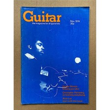 GEORGE BENSON GUITAR MAGAZINE MAY 1974 GEORGE BENSON COVER WITH FEATURE INSIDE U