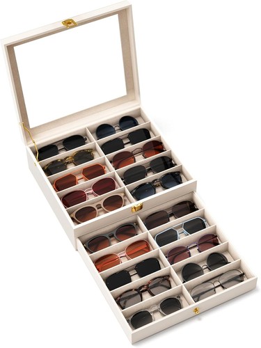 Sunglasses organizer storage - sunglasses,