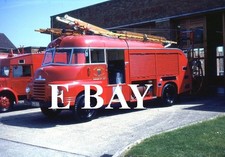 West Sussex Fire Brigade fire engine colour slides