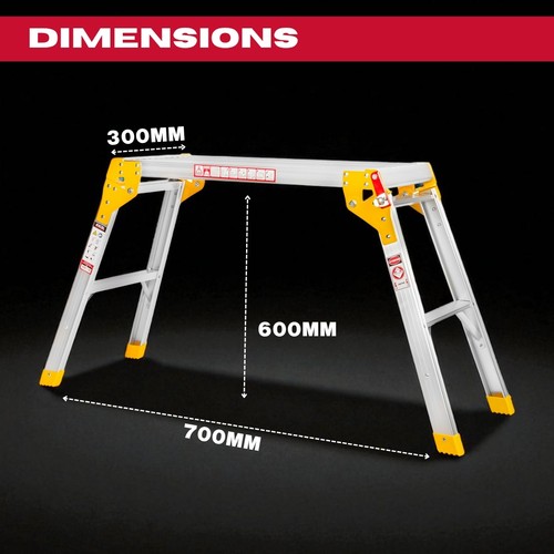 Aluminium hop folding bench - hop-up,