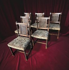 Set of 6 Antique Dining Chairs