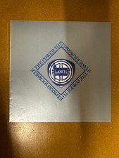 Lancia model range sales brochure - Delta / Delta HF Turbo / Prisma