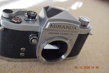 Early Miranda  35mm SLR Camera Body Only with Interchangeable Prism - Read