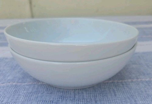 Denby white porcelain cereal - denby,