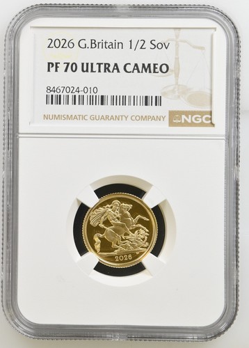 2026 gold proof half - gold,