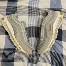 Nike Air Max 97 Grey White "Cobblestone" Size UK 7.5 921826-002