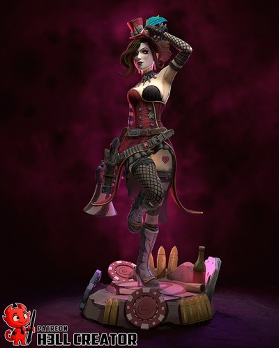 Moxxi borderlands 3d - borderlands,