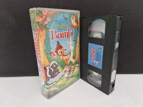 Bambi walt disney pal vhs - -,