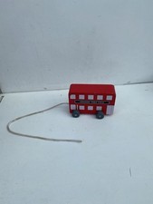 Orange Tree Toys Wooden Bus - Pull Along Bus Toy