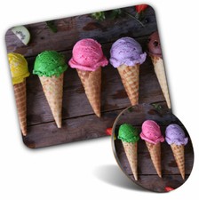 Mouse Mat & Coaster Set - Ice