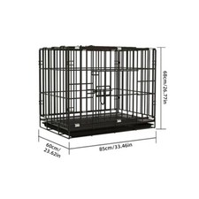 Dog Cage Puppy Training Crate Pet Carrier Small Medium Large XL XXL Metal Cages