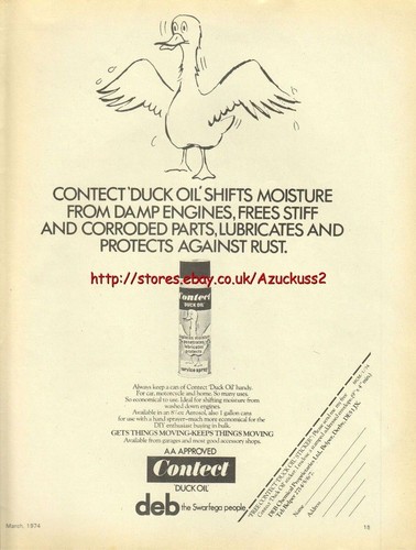 Contect duck oil motor 1974 - contect,