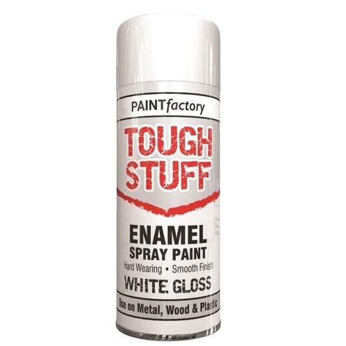 Enamel effect white - effect, gloss