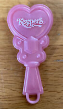 Keypers Heart Shaped Pink Brush Nice Condition Vintage