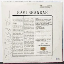 Ravi shankar signed - ravi,