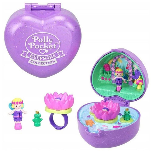 Polly pocket heart - polly, set