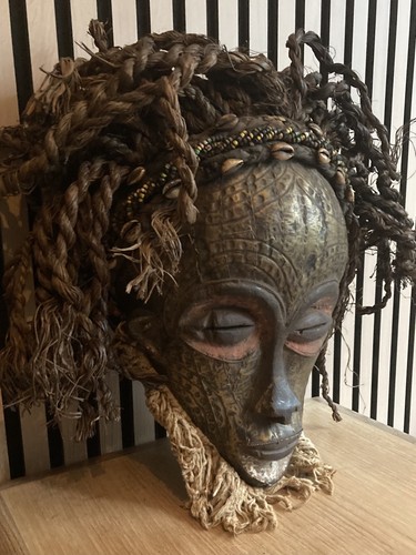 Vintage african ritual - ritual, mask