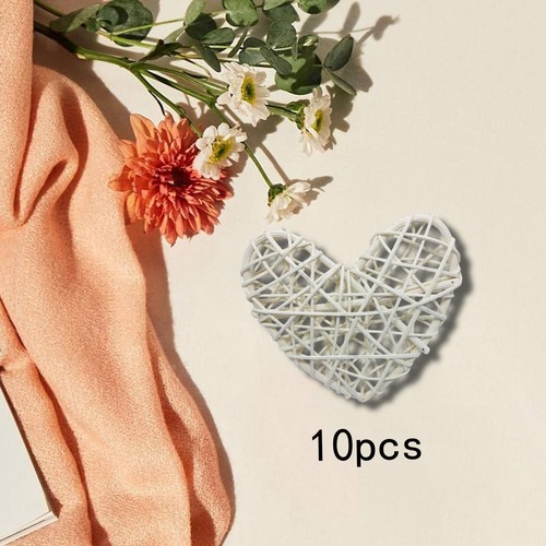 10x wicker rattan heart - wicker,