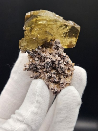 Barite matrix with dolomite - barite,