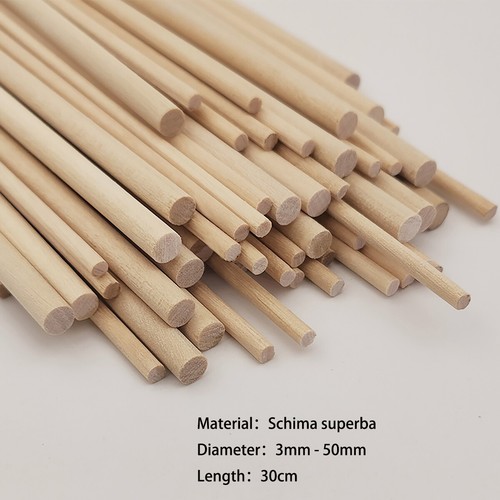 Wood dowels smooth rod pegs - wood,