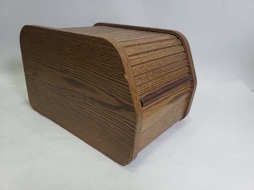 Vtg wood roll top floppy - vtg,