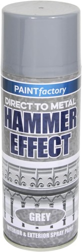 Grey spray paint hammer - grey,