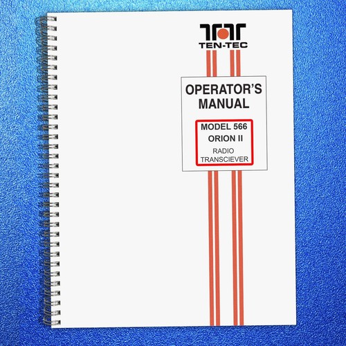 Ten tec orion model - ten, 566