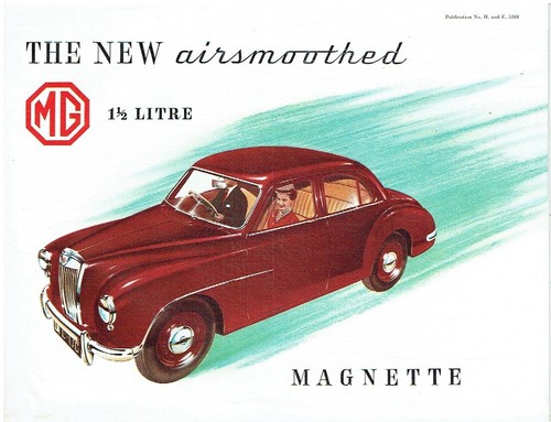 Magnette saloon original - mg,