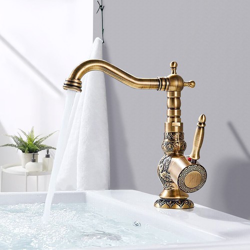 Basin mixer tap antique - tap, brass