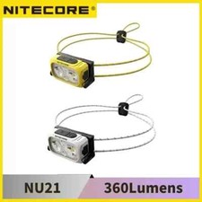 NiteCore NU25 UL 400 Lumens Ultralight USB-C Rechargeable Headlamp Headlight