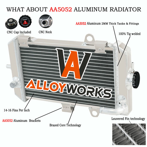 32mm aluminium radiator for - aluminium,