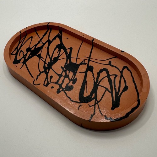 Oval trinket dish tray