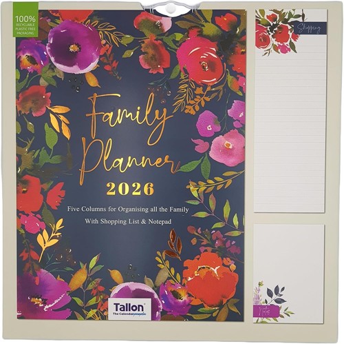 2026 family calendar organiser - family,