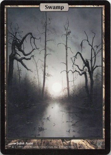 Swamp full art l unhinged - full,