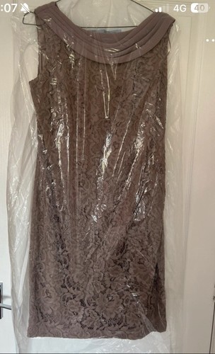 Jacques vert brown lace - , dress