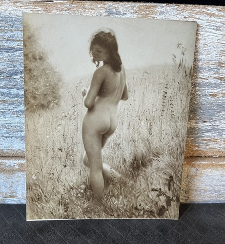 Art deco nude woman iris - art,