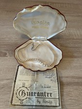 VINTAGE ROSITA SINGLE STRAND FAUX PEARL NECKLACE