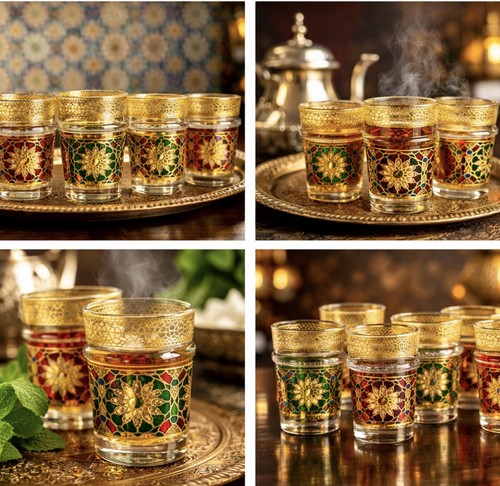 Moroccan cup tea - cup,
