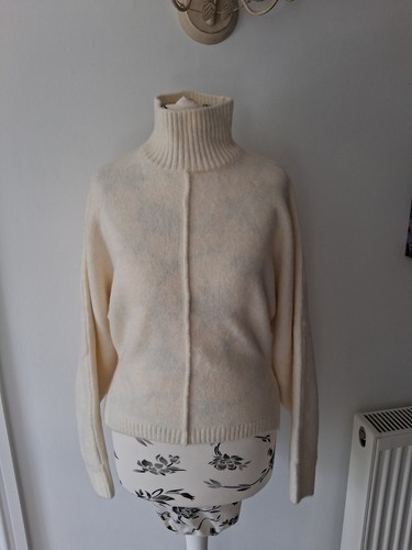 Zara soft knit sweater - soft, ivory
