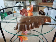 Fish Shaped Copper Jelly Or Mousse Mould Approx 9 "