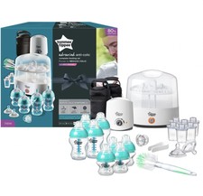 Tommee Tippee Advanced Anti-Colic Electric Steam Steriliser Set HUGE Starter Set
