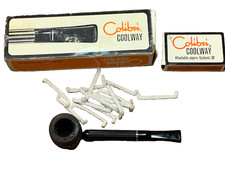 colibri coolway pipe & attachable wipers boxed smoking with accessories briar