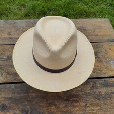 Akubra Balmoral hemp Panama
