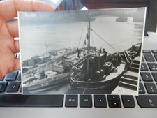WHITBY FISHING BOATS     1950S   PHOTO   16 X 10 CM   J
