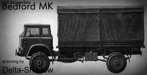 Bedford blueprint drawing - mk,