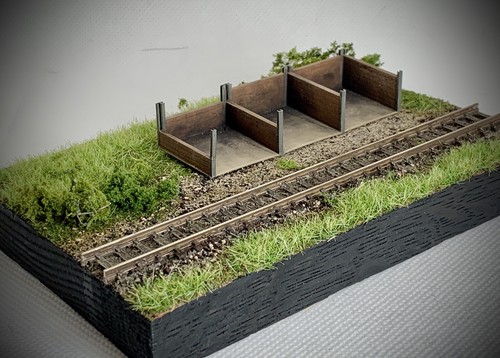 Gauge model railway - railway, building