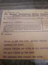 RMS TITANIC White Star Line