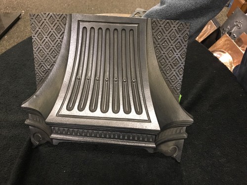 Cast iron fireplace - cast,