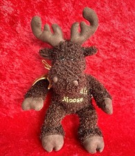 Vintage Chad Valley (Woolworths) 10" Chocolate Moose Soft Toy VGC