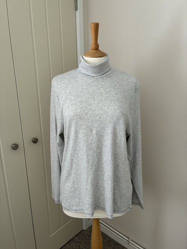 Grey marl ribbed cotton - grey,